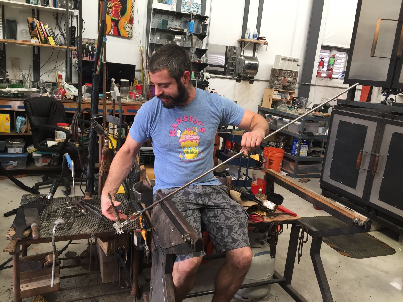 Ben Dombey at Work.jpg